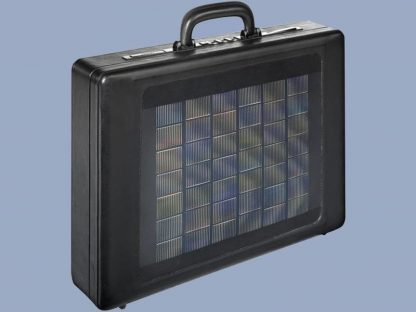 Koffer met zonnepaneel 1